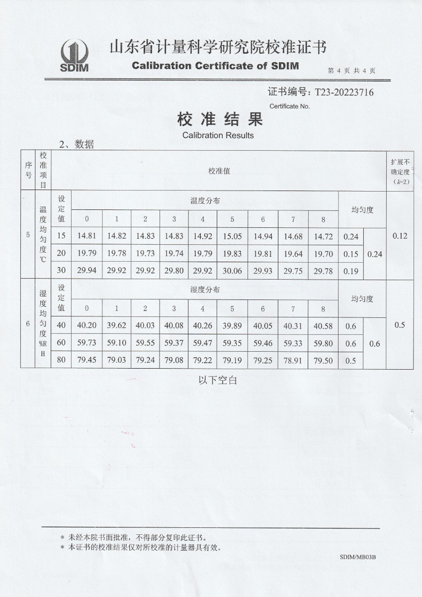 艾康生物技术（杭州）有限公司温湿度检定箱校准证书 (4).jpg